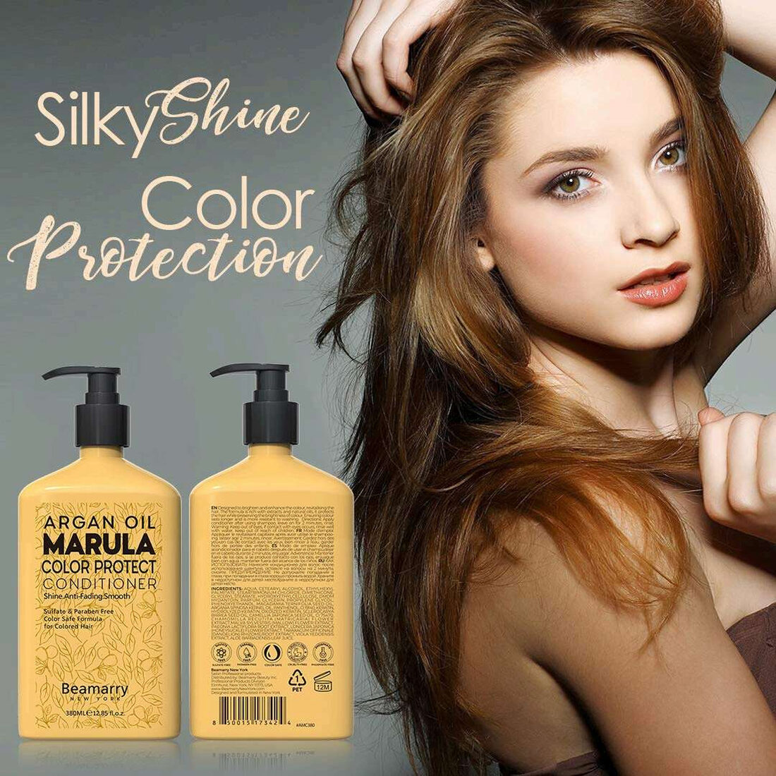 Beamarry Argan Oil Marula Color Protect shampoo and conditioner